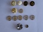 Vintage knopen, METAAL, diverse maten, Ophalen of Verzenden, Gebruikt, Knoop of Knopen