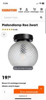 Kwantum verlichting plafondlamp 2 stuks - nieuw, Huis en Inrichting, Lampen | Plafondlampen, Ophalen, Nieuw, Glas