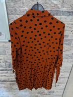 Bruine lange blouse Met zwarte stippen Maat 40 h, Kleding | Dames, Blouses en Tunieken, Maat 38/40 (M), Bruin, Primark, Onbekend