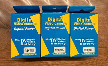 3 batterijen voor digitale camera (JVC) NIEUW beschikbaar voor biedingen