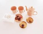 Toy mini metal tea set with cookies - tea for two, for Maile, Kinderen en Baby's, Speelgoed | Poppenhuizen, Nieuw, Toebehoren