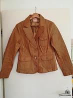 Mooie echt leren jas, Kleding | Dames, Ophalen of Verzenden, Gedragen, Maat 38/40 (M), Bruin