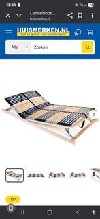 2 stuks vidaXL Lattenbodem met 42
latten 7 zones 140x200 cm, Huis en Inrichting, Ophalen, Zo goed als nieuw, Tweepersoons, 140 cm