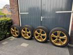 Audi Speedline 8.5x20 - 5x112 - Goud, Auto-onderdelen, Banden en Velgen, Ophalen, Gebruikt, 265 mm, Banden en Velgen