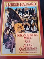 King Solomon's Mines & She & Allan Quatermain - Haggard, Boeken, Ophalen of Verzenden, Zo goed als nieuw, H.ridder haggard