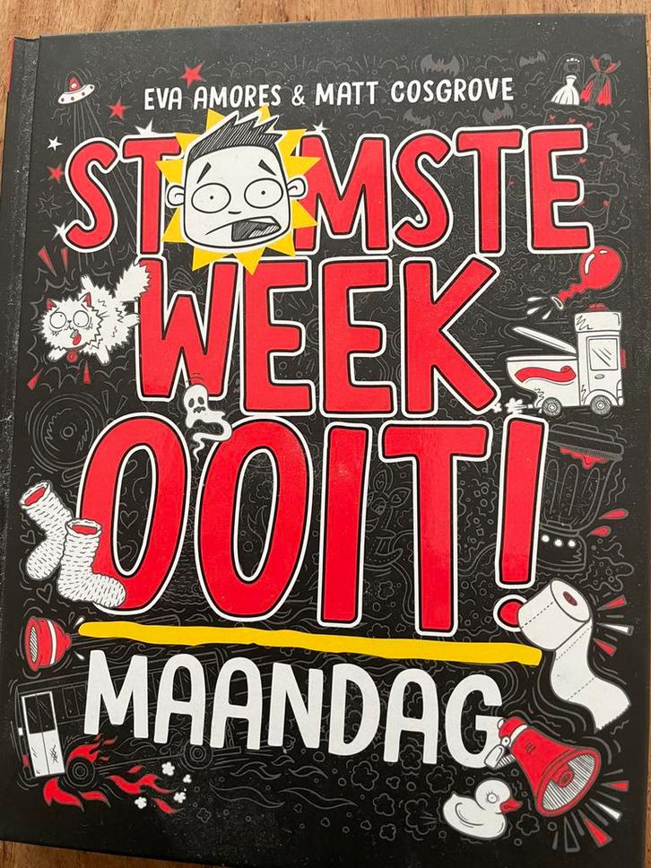 Eva Amores - Maandag, Boeken, Kinderboeken | Jeugd | onder 10 jaar, Zo goed als nieuw, Fictie algemeen, Ophalen of Verzenden
