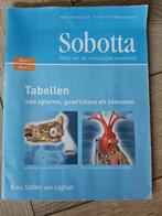 Sobotta Atlas van de menselijke anatomie - Tabellen, Ophalen of Verzenden, Zo goed als nieuw, R. Putz en R. Pabst