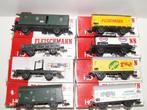 Fleischmann 20 stuks wagons met en zonder ovp, Gebruikt, Gelijkstroom, Fleischmann, Wagon
