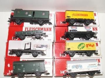 Fleischmann 20 stuks wagons met en zonder ovp beschikbaar voor biedingen