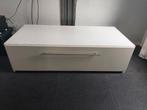Ladenblok/ TV meubel wit, Ophalen, Gebruikt, 100 tot 150 cm, Minder dan 100 cm