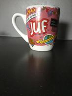 Juf afscheid beker, afscheidscadeau NIEUW, Ophalen of Verzenden, Nieuw