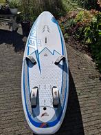Complete Windsurf Set - F2 Hornet 123 liter,zeil,mast,giek, Ophalen, 250 tot 300 cm, Gebruikt, 7 m² of meer