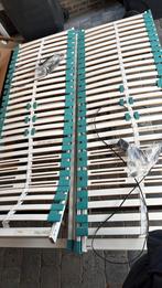 Prima elektrische lattenbodem op ijzeren frame, Gebruikt, Tweepersoons, Bedbodem, 200 cm