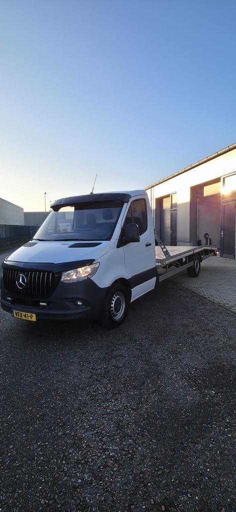 Mercedes-Benz Sprinter 319 v6 oprijwagen 2020, Auto's, Bestelauto's, Particulier, Mercedes-Benz, Diesel, Origineel Nederlands