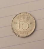 Dubbeltje 1961, Ophalen of Verzenden, Koningin Juliana, 10 cent