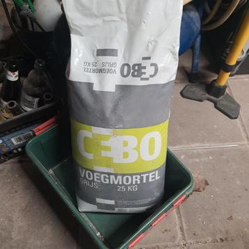 Nieuw zak voegmortel grijs beschikbaar voor biedingen