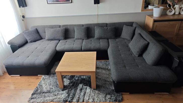 Gratis U-vormige bank - Zelf ophalen, Huis en Inrichting, Banken | Bankstellen, Gebruikt, Hoekbank, Vierpersoons of meer, 300 cm of meer