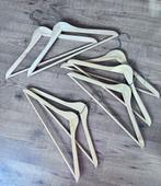 7x kledinghangers rechte vorm blank hout, Ophalen of Verzenden, Zo goed als nieuw, Hout, Kinderen en Volwassenen