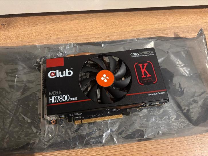 Club RADEON HD7800 series, Computers en Software, Videokaarten, Zo goed als nieuw, AMD, GDDR5, HDMI, DisplayPort, DVI, Ophalen