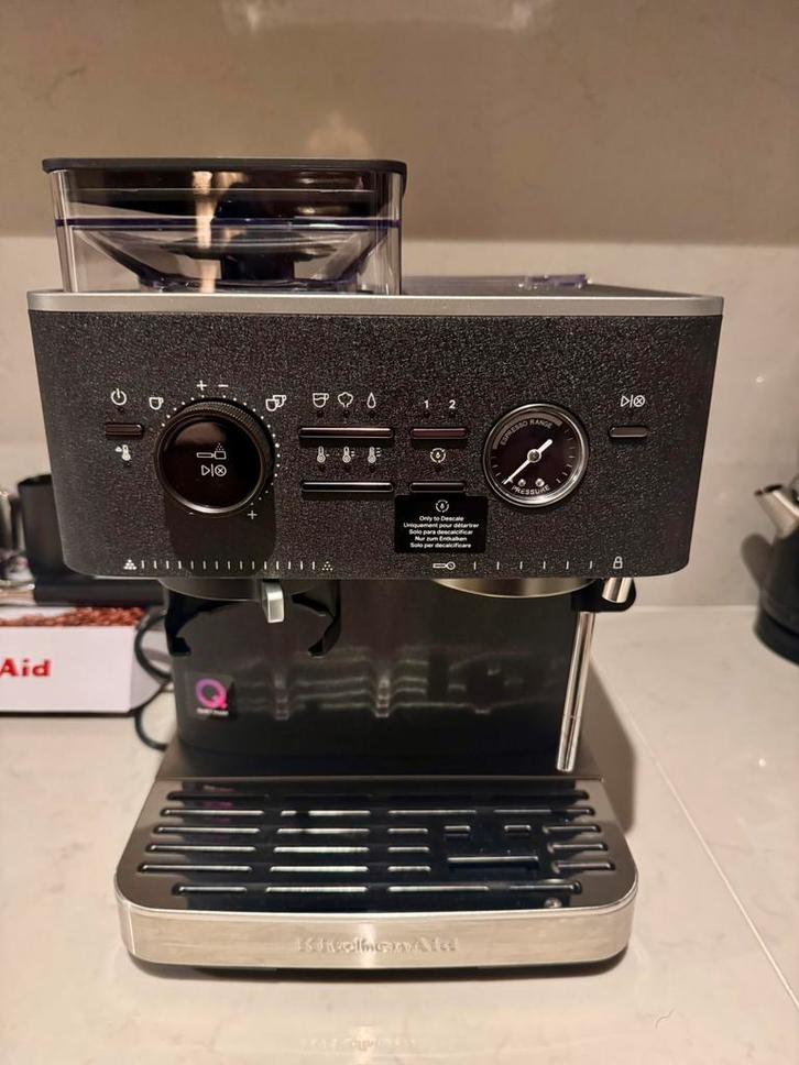KitchenAid koffiemachine (5KES6551EBK), Witgoed en Apparatuur, Koffiezetapparaten, Zo goed als nieuw, Koffiebonen, Overige modellen