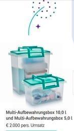 Nieuwe multi opbergdoos set van tupperware, Ophalen of Verzenden, Nieuw, Overige typen