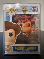 Gesigneerde Funko Pop! Sheriff Woody #522 Toy Story, Ophalen of Verzenden, Zo goed als nieuw