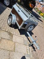 Powertrailer 150lx100bx50h bagagewagen echt een hele nette, Ophalen, Gebruikt