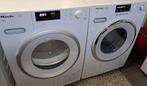 Miele set wasmachine en warmtepompdroger A ++, Witgoed en Apparatuur, Ophalen, Minder dan 85 cm, 8 tot 10 kg, Voorlader