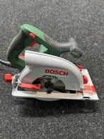 Bosch Cirkelzaag met nieuw zaagblad + Wolfcraft Geleiders, Doe-het-zelf en Verbouw, Ophalen, Gebruikt, Cirkelzaag, 600 tot 1200 watt