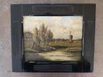 schilderij landschap, Antiek en Kunst, Ophalen of Verzenden