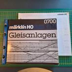 Marklin banenplan boeken 0700 en 0703, Wisselstroom, Gebruikt, Märklin, Boek, Tijdschrift of Catalogus