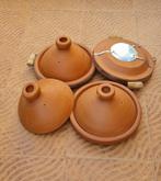 Te koop tajine verschillende maten klein en groot, Ophalen of Verzenden, Zo goed als nieuw, Pot, Bus of Blik