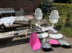 2x bloom fresco meegroei kinderstoel met veel extra’s, Kinderen en Baby's, Kinderstoelen, Ophalen, Gebruikt, Meegroeistoel, Stoelverkleiner