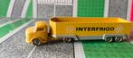 Lego Mercedes interfrigo truck, Hobby en Vrije tijd, Modelauto's | 1:87, Verzenden, Gebruikt, Bus of Vrachtwagen, Overige merken