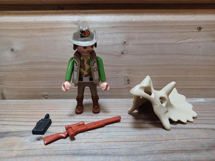 Playmobil Dinosaurus Avonturier met Accessoires, Kinderen en Baby's, Speelgoed | Playmobil, Zo goed als nieuw, Ophalen of Verzenden