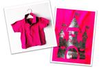 Simply Colors roze kasteel polo, maat 86/92, Gebruikt, Meisje, Ophalen of Verzenden, Simply Colors