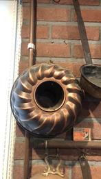 Mooie landelijke sierpannen en bakvorm, Huis en Inrichting, Keuken | Potten en Pannen, Ophalen of Verzenden, Gebruikt, Rvs