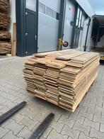 55 m2 eiken lamel parketvloer. 19 cm breed 15 mm dik, Gebruikt, 2e hands product geen info bekend, 2e hands product geen info bekend