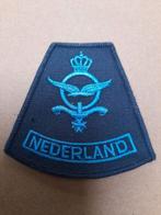 schouder embleem, Verzamelen, Militaria | Algemeen, Verzenden, Luchtmacht, Nederland, Embleem of Badge