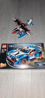 Lego Technic 42077 Rally Car + watervliegtuig Model, Overige merken, Gebruikt, Auto, Groter dan 1:32
