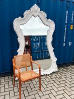 Mega grote vintage Italiaanse XXXL spiegel | 225 x 155, Ophalen, Zo goed als nieuw, Rechthoekig, Minder dan 50 cm