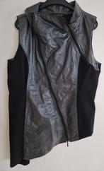 Elsewhere leatherlook tuniek XXL, nieuwstaat!, Kleding | Dames, Elsewhere, Zwart, Maat 46/48 (XL) of groter, Ophalen of Verzenden