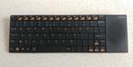 Rapoo keyboard E2700 Zwart, Ergonomisch, Ophalen of Verzenden, Zo goed als nieuw, Draadloos