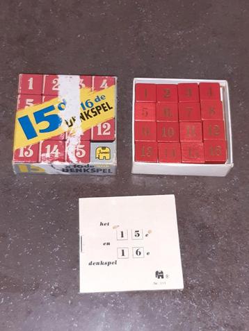 15 de en 16 de denkspel vintage Jumbo beschikbaar voor biedingen