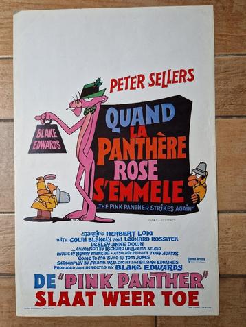 filmaffiche The Pink Panther Strikes Again filmposter beschikbaar voor biedingen