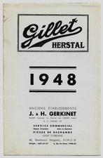 Gillet Herstal 1948 folder, Ophalen of Verzenden, Overige merken