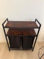 Wastafelkast met 2 wasmanden, Huis en Inrichting, Badkamer | Badkamermeubels, Ophalen, 50 tot 100 cm, Zo goed als nieuw, Minder dan 100 cm