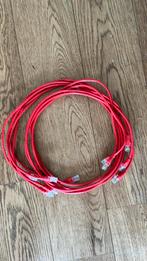 5x Cat6 netwerkkabel/patchkabel 1,5m, Ophalen, Zo goed als nieuw
