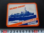 sticker leger marine mijnen dienst mijnenjager HR MS DOKKUM*, Ophalen, Zo goed als nieuw