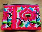 Nieuw etnisch Hmong portemonneetje met rits veelkleurig, Ophalen of Verzenden, Nieuw, Roze